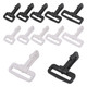 KAM Plastic Claw Clasp Snap Hooks (Pack of 10)
